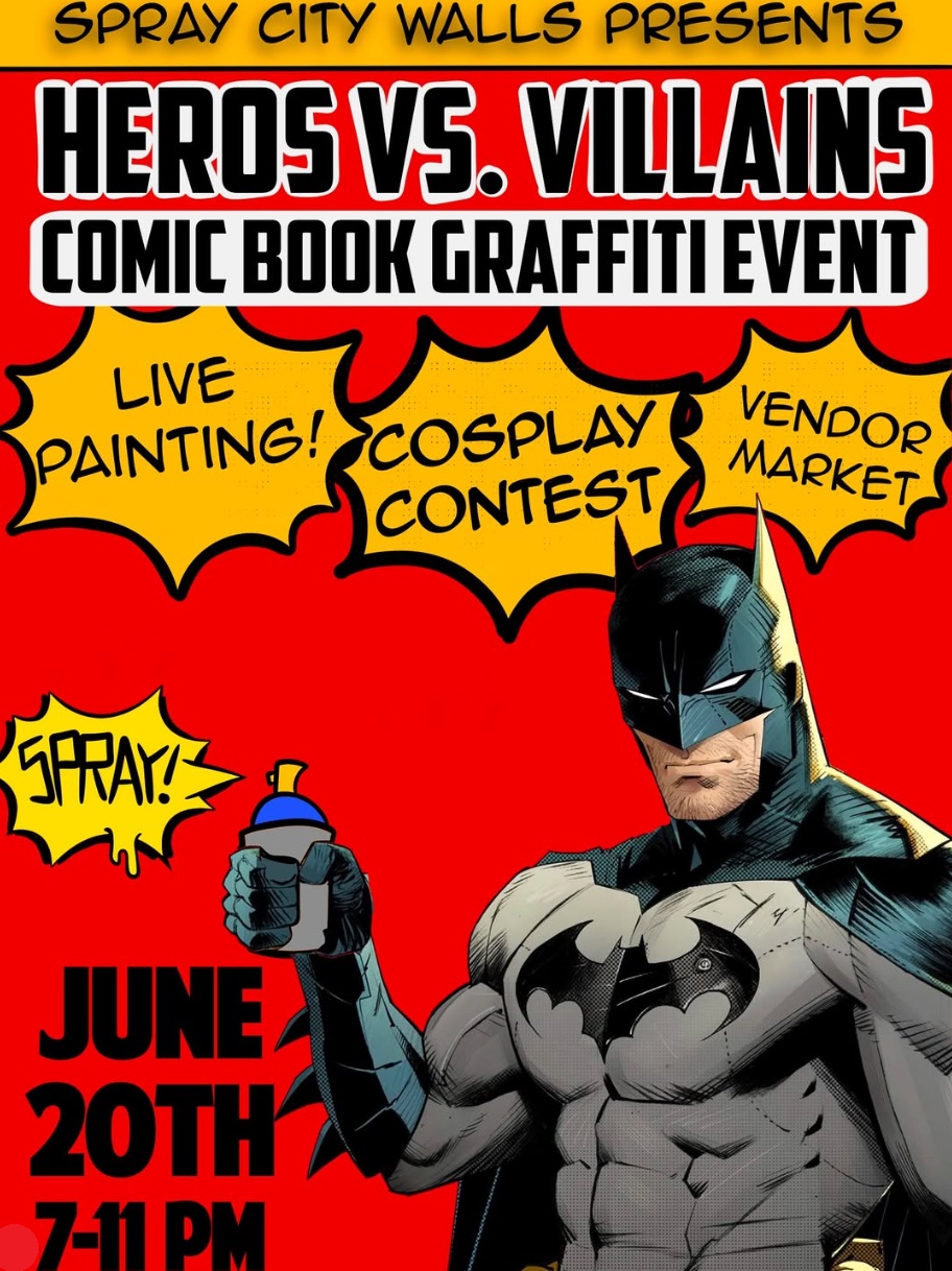 Spray City Walls comic Book Edition