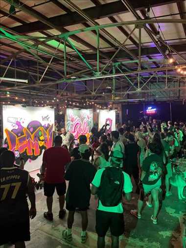 Live graffiti night
